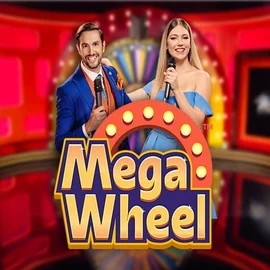 Official Live Casino logo: Mega Wheel by Pragmatic Play at Bonuskong Casino