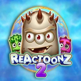 Reactoonz 2 logo by Play'n GO Bonuskong Casino